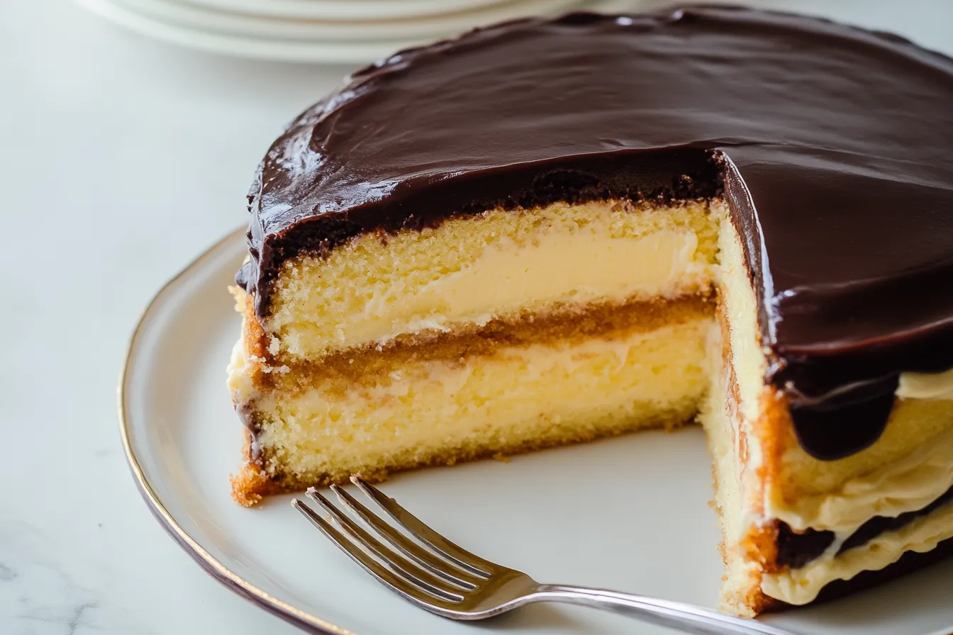 Boston Cream Cake Recipe