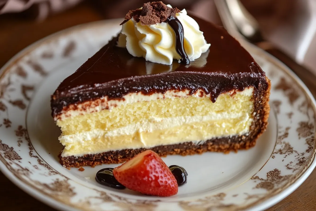 Boston Cream Pie vs Cake - The Real Difference Revealed 2 Boston Cream Pie