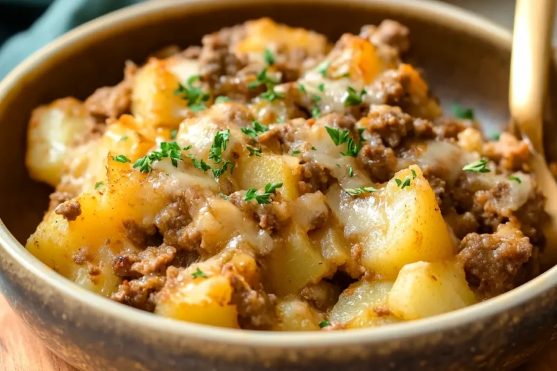 Do you cook potatoes or meat first