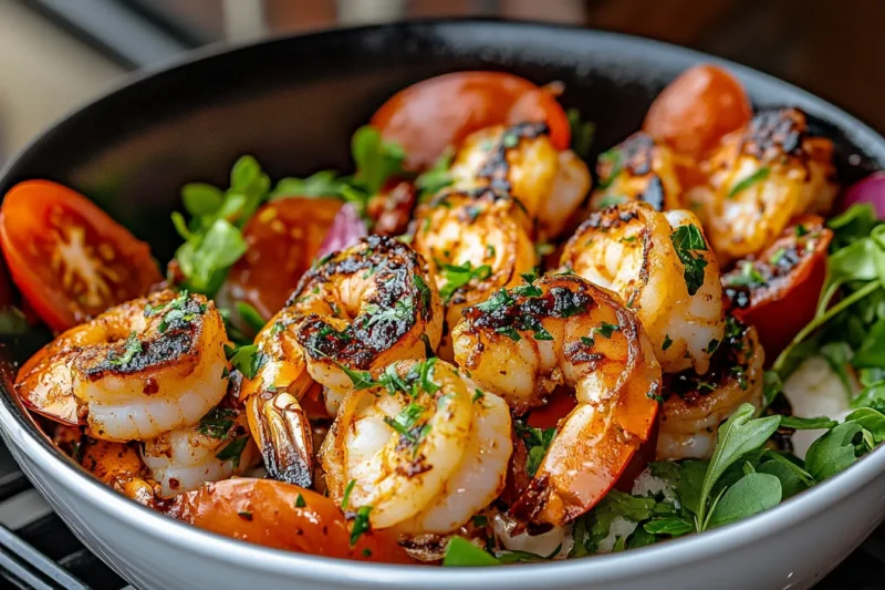 What goes with barbeque shrimp