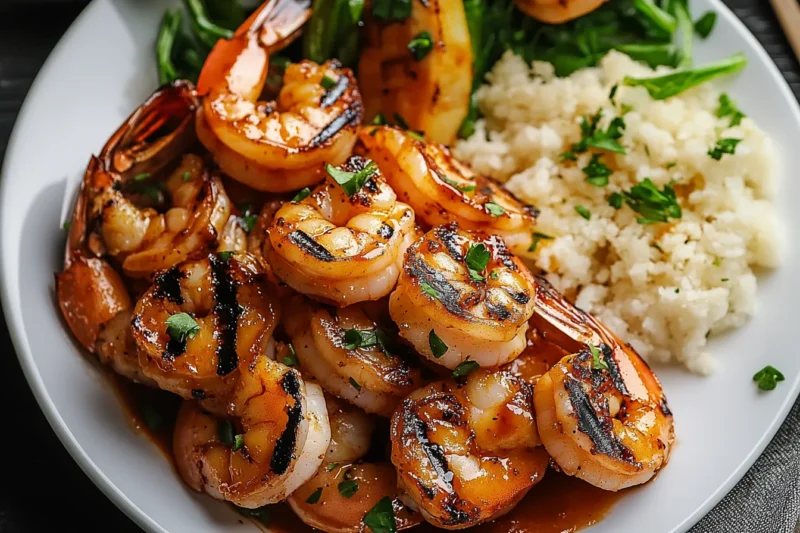 What goes with barbeque shrimp